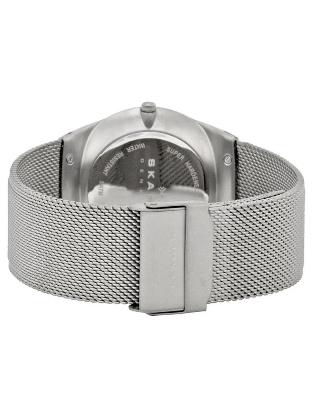 NWT Skagen Melbye Grey Dial Stainless Steel Mesh Men's Watch
